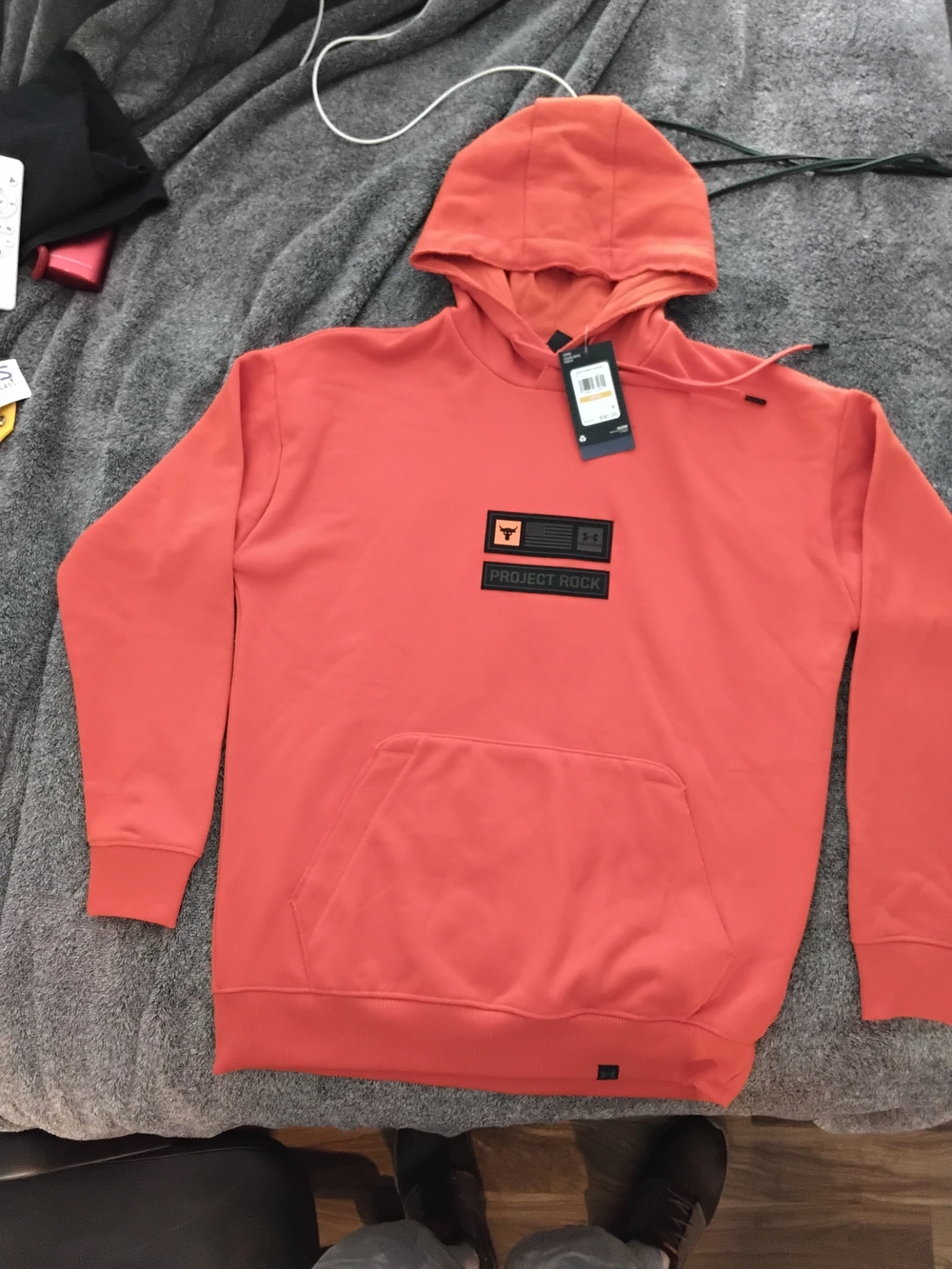 Under Armour Project Rock Coral Hoodie